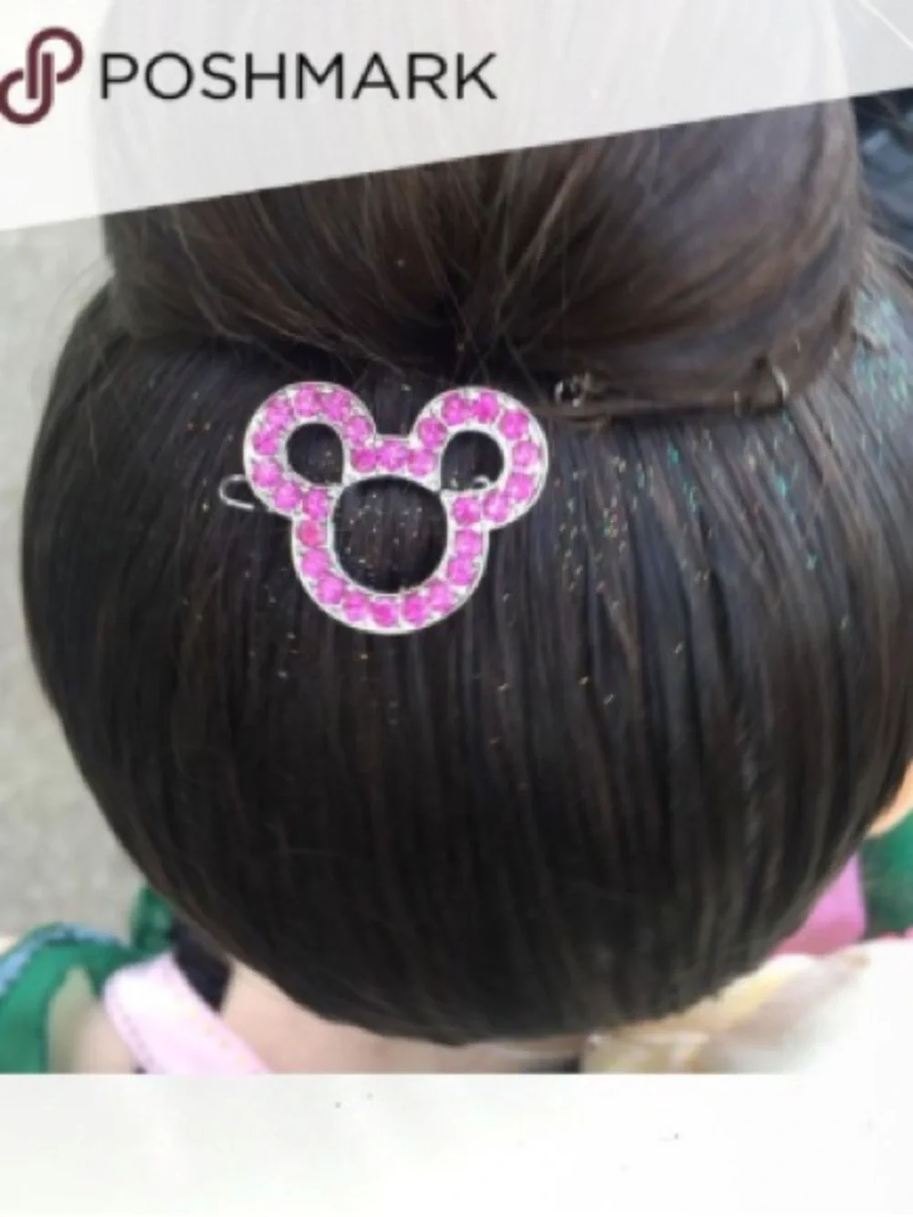 Disney Barrette - Mickey Mouse Icon - Bibbidi Bobbidi Boutique Disney parks